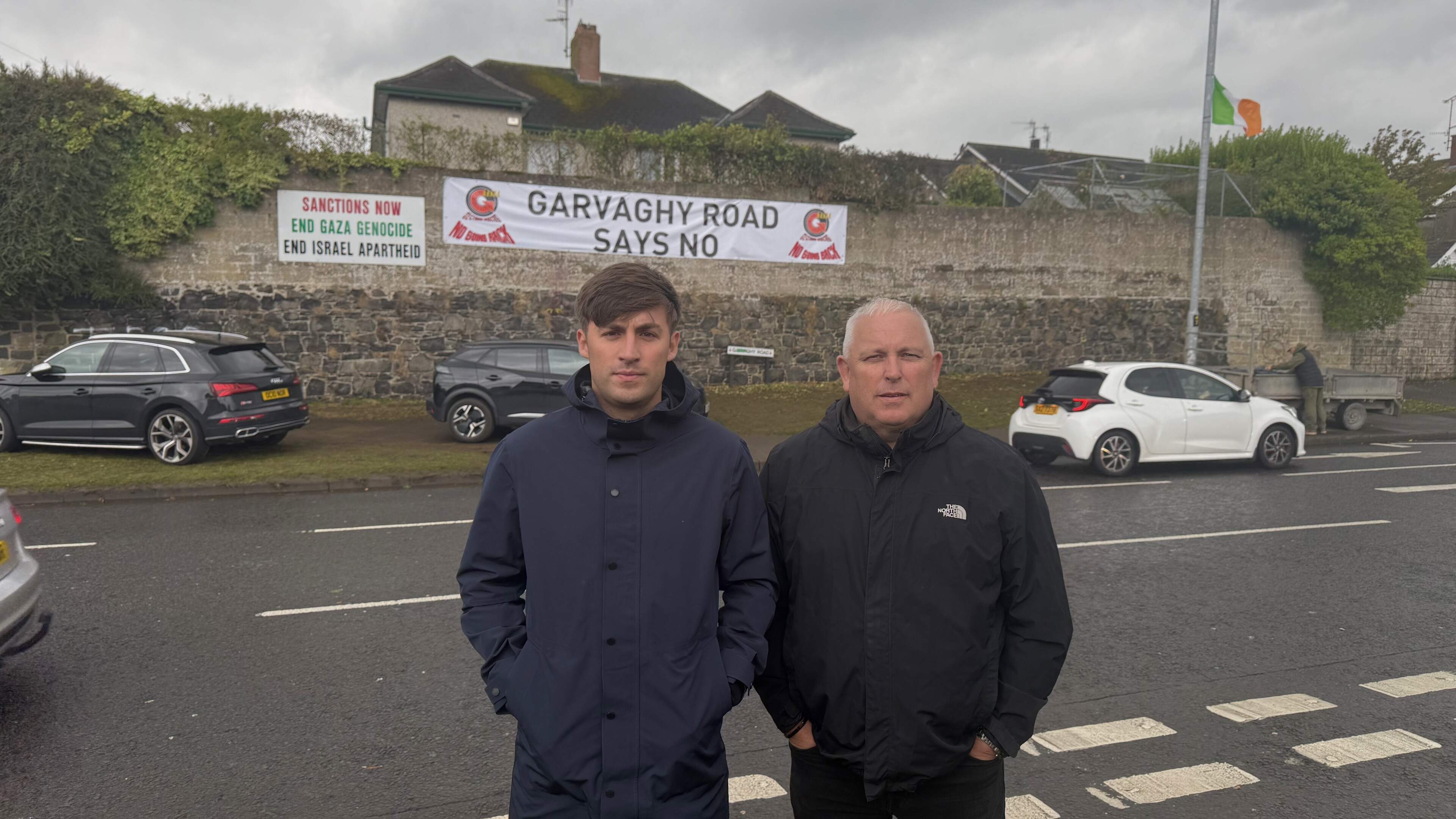 Kerry Sinn Féin Chairman visits Garvaghy Road as Orange Order Parade row deepens